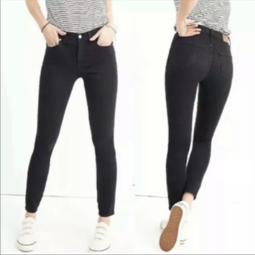 Madewell Starkey Wash 10" High Rise Ankle Skinny Jeans Style MA977